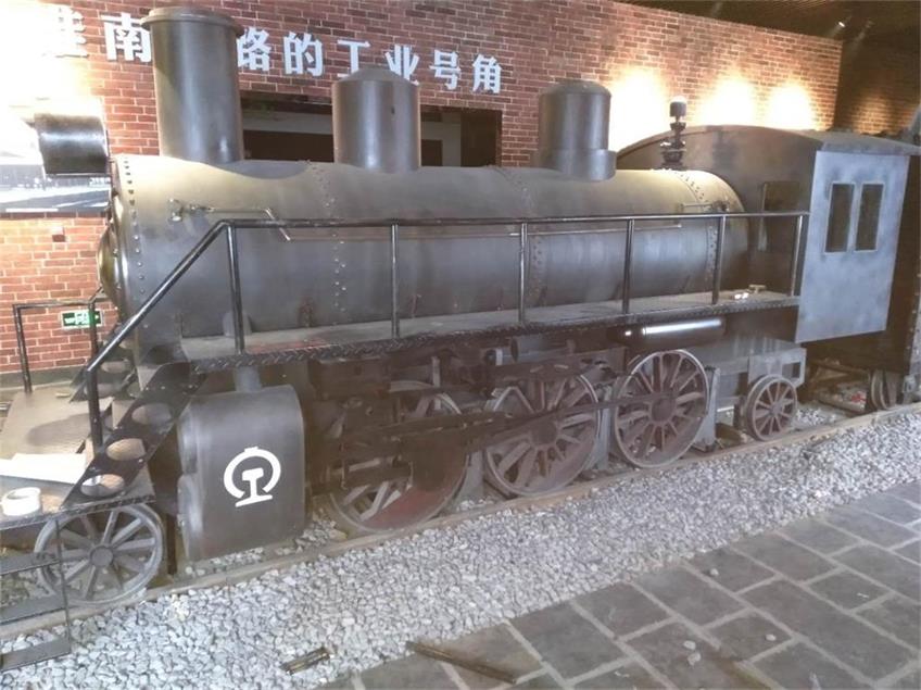 崇左蒸汽火车模型